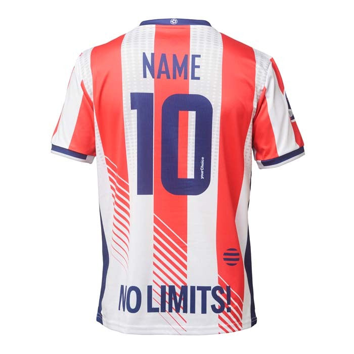 Kit Futbol premier con cuello de pico romo