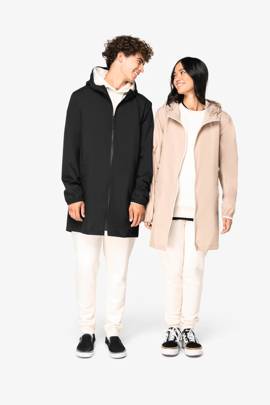 NS615 - Chaqueta ecorresponsable impermeable unisex