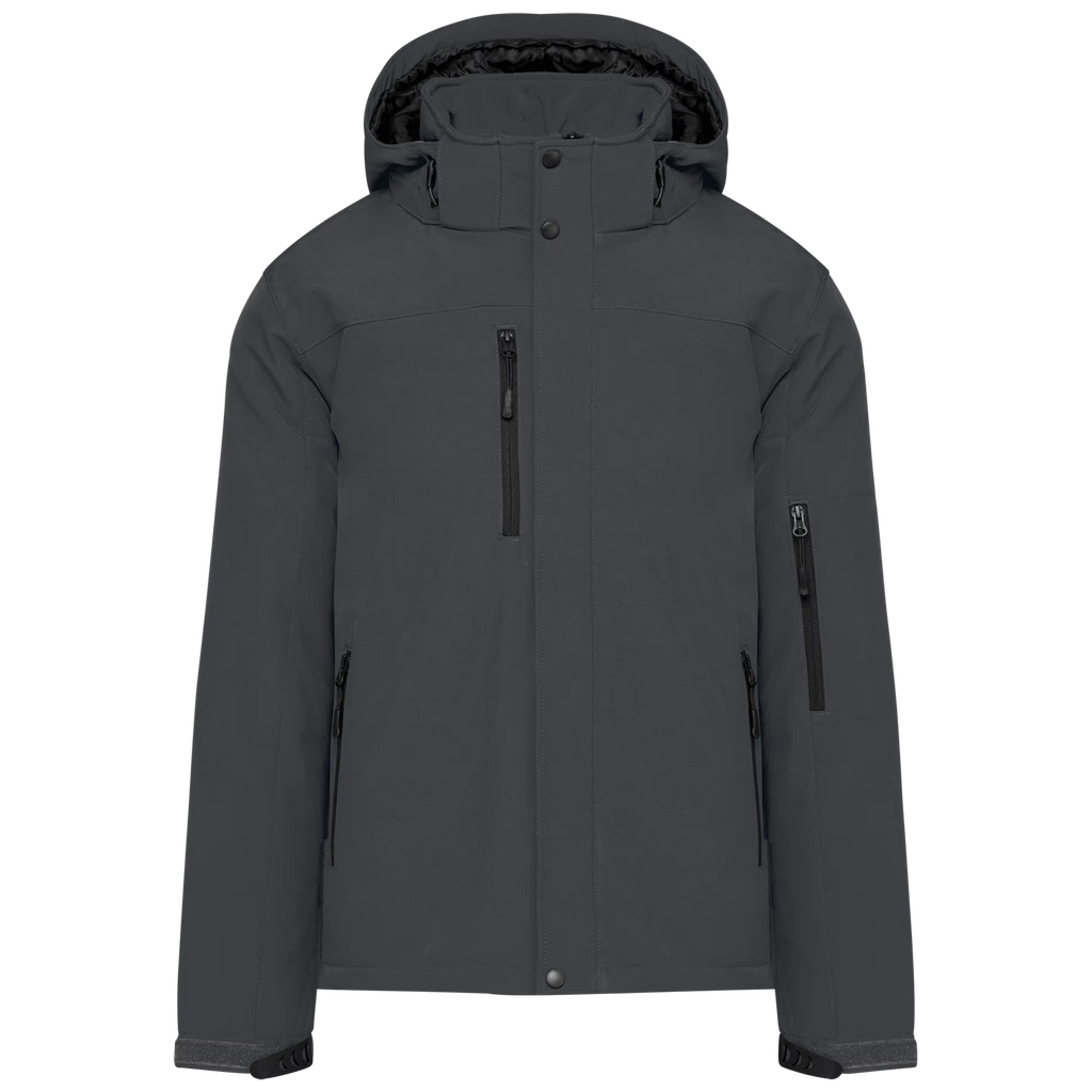 K650 - Parka softshell acolchada con capucha hombre