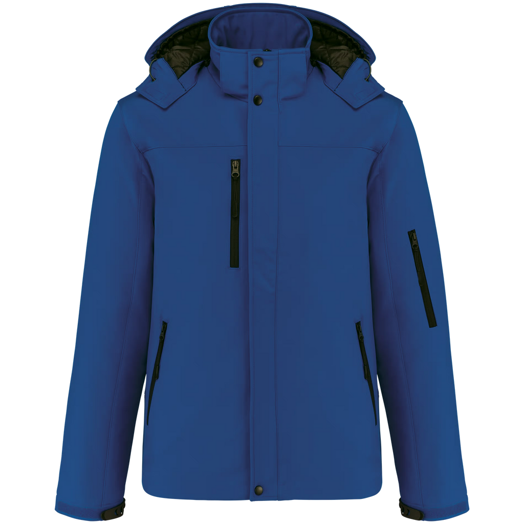 K650 - Parka softshell acolchada con capucha hombre